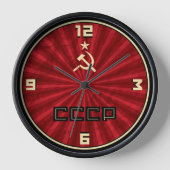Horloge murale CCCP (Recto)