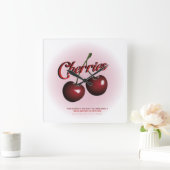 Horloge murale Cerises (Maison)