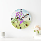 Horloge murale chanceuse (Maison)