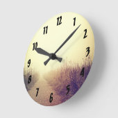 Horloge murale Chemin de promenade Sunrise Chemin (Angle)