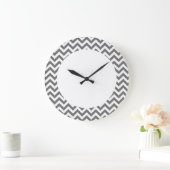 Horloge murale Chevron tendance (Maison)