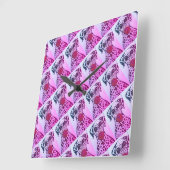 Horloge murale chien dalmate (Angle)