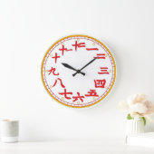 Horloge murale chinoise (Maison)