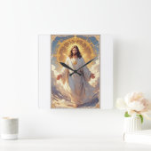 Horloge murale chrétienne de Jésus ascension (Maison)