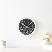 Horloge murale chrétienne Psaume 23:1 (Maison)