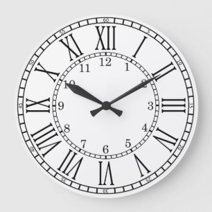 horloge murale classique