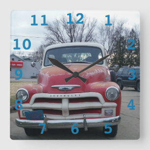 Horloge murale classique de collecte de Chevy