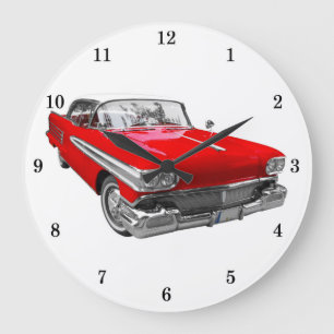 Horloge murale classique de l'automobile