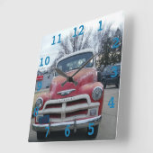 Horloge murale classique de ramassage Chevy (Angle)
