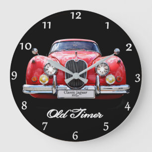 Horloge murale classique Jaguar XK150