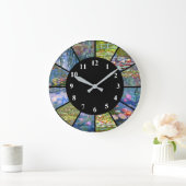 Horloge murale Claude Monet Peintures de nénuphars (Maison)