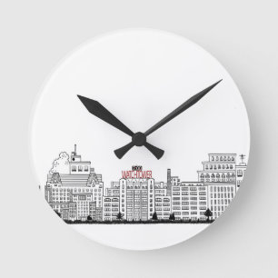 Horloge murale Columbia Heights