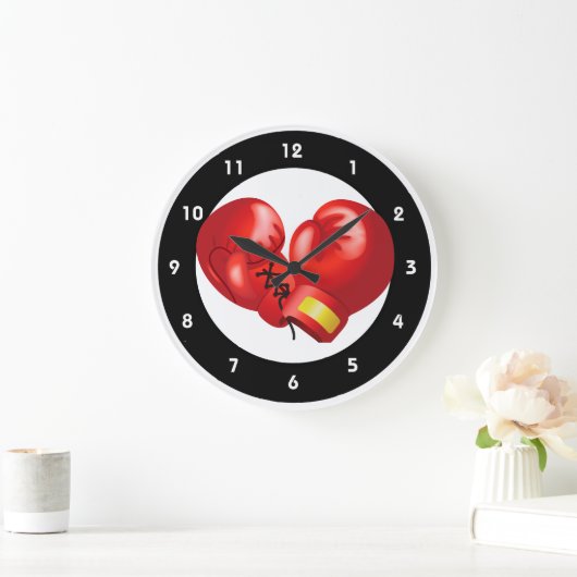 Horloge murale Conception Boxe (Maison)