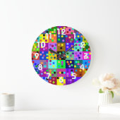 Horloge murale Confetti (Maison)