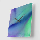 Horloge murale contemporaine (Angle)