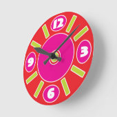 Horloge murale contemporaine 4S (Angle)