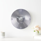 Horloge murale Contemporaine Conception Métal (Maison)