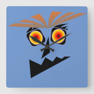 Horloge murale cool et funky.