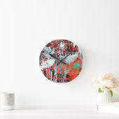 Horloge murale – Corrosion Pulse (Maison)