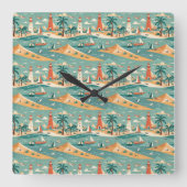 Horloge murale côtière rétro (Recto)