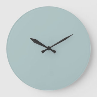 Horloge murale couleur solide - Vert menthe frais