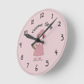 Horloge murale Country Spring (Angle)