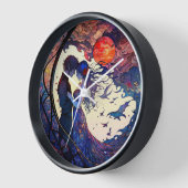 Horloge murale Couple Faux (Angle)