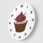 Horloge murale Cupcake (Angle)