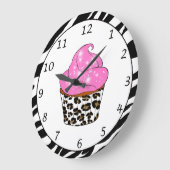 Horloge murale Cupcake (Angle)