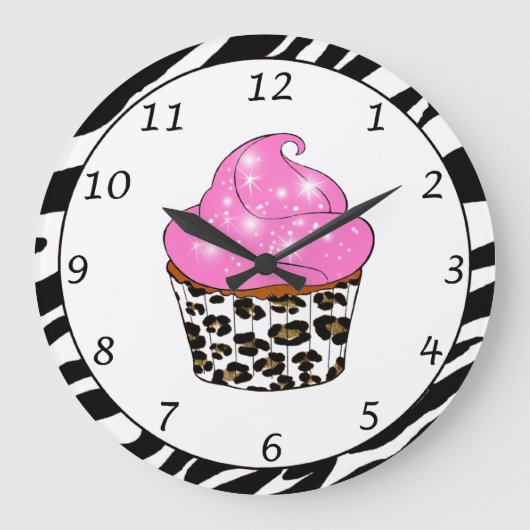 Horloge murale Cupcake (Recto)
