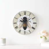Horloge murale d'abeilles miel de Tim Campbell (Maison)