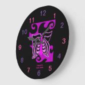 Horloge murale d'acrylique de conception de (Angle)