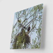 Horloge murale Daddy (Angle)