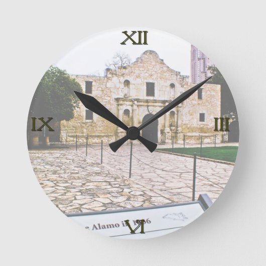 Horloge murale d'Alamo (Recto)