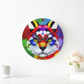 Horloge murale d'Alexander's Cat (Maison)