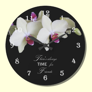 Horloge murale d'amis -- Heure pour des amis