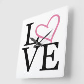 Horloge murale d'amour (Angle)