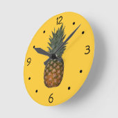 Horloge murale d'ananas (Angle)
