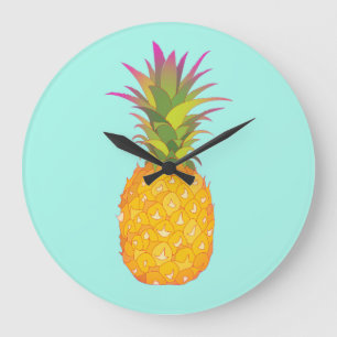 Horloge murale d'ananas