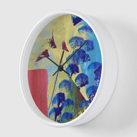Horloge murale dans un autre monde (Angle)