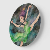 Horloge murale Danse avec l'univers (Angle)