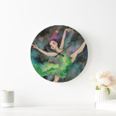 Horloge murale Danse avec l'univers (Maison)