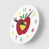Horloge murale d'Apple (Angle)
