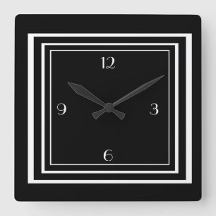 HORLOGE MURALE D'ART DÉCO