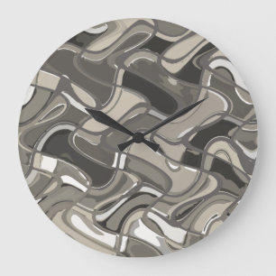 Horloge murale d'art moderne