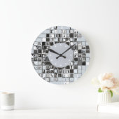 Horloge murale d'art moderne (Maison)