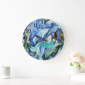 Horloge murale dauphins et sirène (Maison)