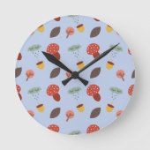 Horloge murale d'automne (Recto)