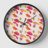 Horloge murale d'automne (Recto)