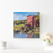 Horloge murale d'automne Dillard Mill (Maison)